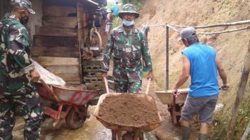 Karya Bakti Anggota Koramil 13/Leksono, Kodim 0707/Wonosobo
